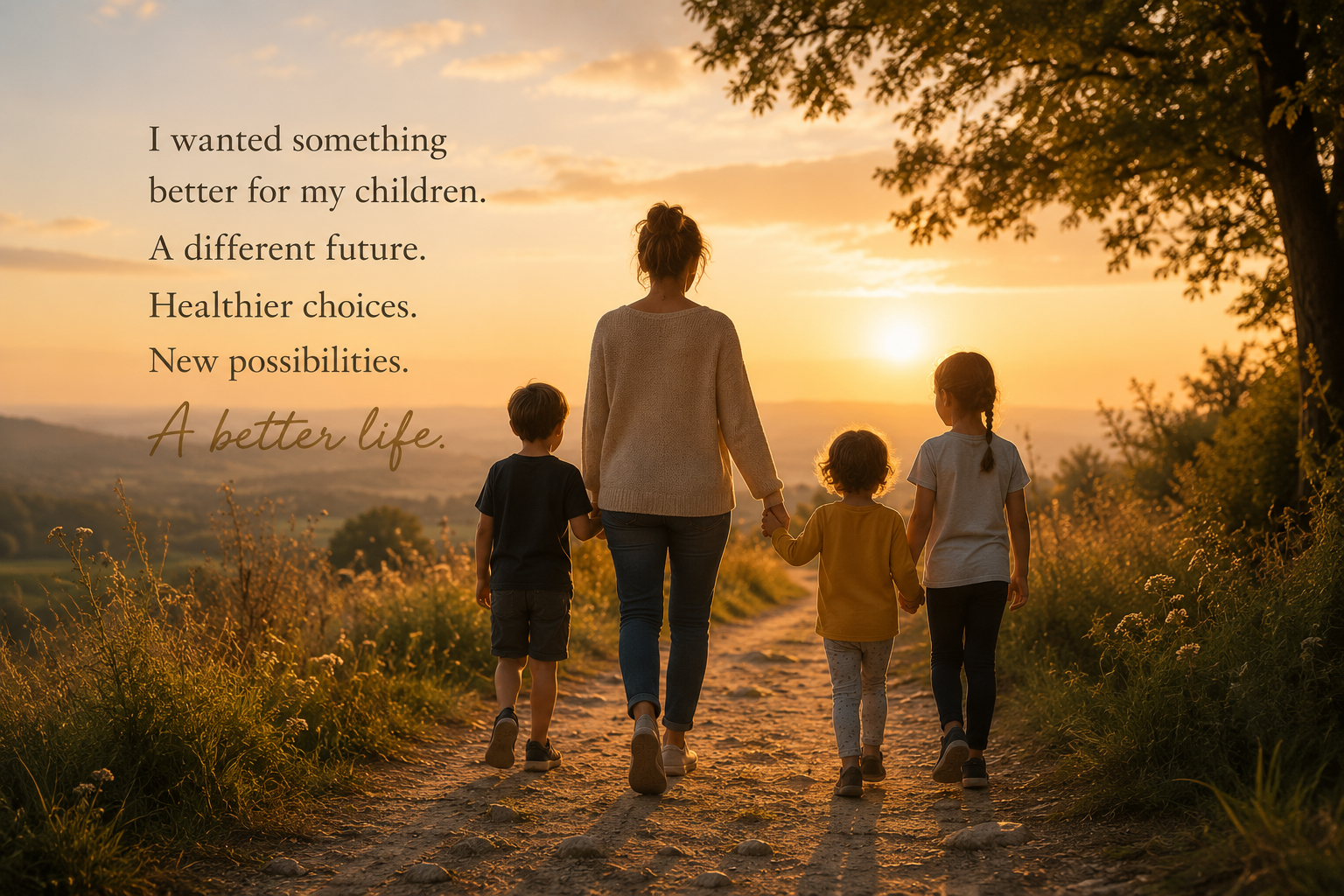 I wanted something better for my children